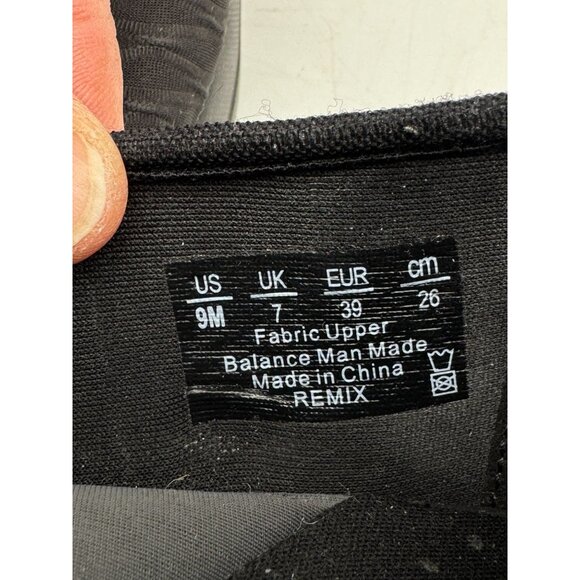 Bzees Womens Remix Sneakers Size 9M Black Slip On Peep Toe Casual Comfort Knot - Picture 3 of 12